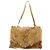 Bolsa de Ombro PRADA Pele 2way Yellow Gold Auth 205953M Dourado Amarelo - vista 2