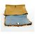Bolsa de Ombro PRADA Pele 2way Yellow Gold Auth 205953M Dourado Amarelo - vista 26