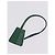 Saffiano Borsa a Tracolla con Catena PRADA Pelle Safiano Verde Argento Auth 207634V - vista 10