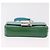 Saffiano Borsa a Tracolla con Catena PRADA Pelle Safiano Verde Argento Auth 207634V - vista 5
