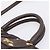 Borsa a mano raccolta PRADA in pelle 2way Dark Brown Gold Auth BA16047A D'oro Marrone scuro - vista 14