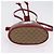 Bolsa de Ombro GUCCI Micro GG Supreme Fujiko-Pro PVC Bege Dourado 647801 Auth LN214M - vista 5