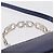 Borsa Salvatore Ferragamo Gancini Pelle verniciata 2way Navy Silver Auth 206330A Argento Blu navy - vista 14