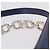 Borsa Salvatore Ferragamo Gancini Pelle verniciata 2way Navy Silver Auth 206330A Argento Blu navy - vista 15