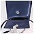 Borsa Salvatore Ferragamo Gancini Pelle verniciata 2way Navy Silver Auth 206330A Argento Blu navy - vista 22