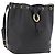 Borsa a tracolla Christian Dior Trotter PVC Nero Tono Oro Auth BA16105