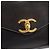 Borsa Tote a Catena CHANEL Pelle Nera Oro CC Auth BA16063 Nero D'oro - vista 18