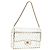 Borsa CHANEL Matelasse Turn Lock Perle in Metallo e Plastica Gold CC Auth am12768SM