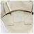 Céline CELINE Vertical Cabas Tote Bag Leder 2way Weiß Gold Auth 205444 Golden - Ansicht 10