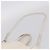 Céline CELINE Vertical Cabas Tote Bag Leder 2way Weiß Gold Auth 205444 Golden - Ansicht 14