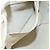 Céline CELINE Vertical Cabas Tote Bag Leder 2way Weiß Gold Auth 205444 Golden - Ansicht 27
