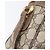 Borsa a tracolla GUCCI GG Supreme PVC Beige Gold Auth 206766 D'oro - vista 10