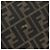 Borsa Tote FENDI Zucca Canvas Marrone Tono Oro Auth 206681 - vista 10