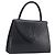 Autre Marque Bolsa de mão Saint Laurent em couro preto e dourado Auth 205065A