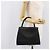 Autre Marque Bolsa de mão Saint Laurent em couro preto e dourado Auth 205065A - vista 23