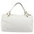 Céline Bolso de mano CELINE Cuero Blanco Oro Auth 205212A Dorado - vista 2