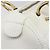 Céline Bolso de mano CELINE Cuero Blanco Oro Auth 205212A Dorado - vista 9