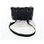 Bottega Veneta Bolsa Cassette Acolchoada MAXI INTRECCIATO Couro Preto Auth BA16053V - vista 12