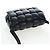 Bottega Veneta Bolsa Cassette Acolchoada MAXI INTRECCIATO Couro Preto Auth BA16053V - vista 14