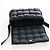Bottega Veneta Bolsa Cassette Acolchoada MAXI INTRECCIATO Couro Preto Auth BA16053V - vista 20