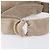 Borsa a Tracolla Cartier Trinity Suede Beige Oro Argento Auth 206754V D'oro - vista 8