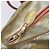 Saco Tote LOEWE Nylon Silver Gold Auth 206014 Prata Dourado - vista 21