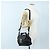 Chloé Borsa Chloe Elsie in pelle 2way Nero Oro Auth am12745V D'oro - vista 28