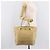Céline Bolso Tote CELINE Suede Gold Auth BA16117 Dorado - vista 25