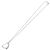 Tiffany & Co. Open Heart Halskette Ag925 Silver Auth 205493M Silber - Ansicht 10