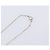 Tiffany & Co. Open Heart Halskette Ag925 Silver Auth 205493M Silber - Ansicht 8