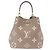 Néonoé Borsa LOUIS VUITTON Monogram Empreinte Neo Noe MM Beige M45555 LV Auth ka6488M Monogramma - vista 2