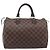 LOUIS VUITTON Damier Ebene Speedy 30 Hand Bag N41364 LV Auth LN098V - vista 2