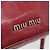Miu Miu Schultertasche Leder Rosa Silber Auth BA16100A Pink - Ansicht 22
