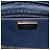 Saffiano Sac à main PRADA cuir Safiano Navy Gold Auth 202507A Doré Bleu Marine - vue 20