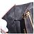 Borsa a tracolla Miu Miu Madras in pelle nera e oro Auth 207539M Nero - vista 28