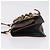 Borsa a tracolla Miu Miu Madras in pelle nera e oro Auth 207539M Nero - vista 4