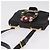Borsa a tracolla Miu Miu Madras in pelle nera e oro Auth 207539M Nero - vista 6