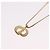 Collana Christian Dior Metal Gold Tone Auth ka6499 - vista 10