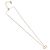 Collana Christian Dior Metal Gold Tone Auth ka6499 - vista 2