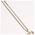 Collana Christian Dior Metal Gold Tone Auth ka6499 - vista 4