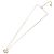 Collana Christian Dior Metal Gold Tone Auth ka6499 - vista 9