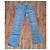 Calvin Klein Jeans Flare Donna Blu Chiaro Denim Stretch W30 - vista 4