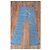 Calvin Klein Jeans Flare Donna Blu Chiaro Denim Stretch W30 - vista 9