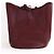 Bottega Veneta Cabas Grand double clam bucket bag bordeaux - vista 3