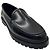 Mocassini / Ballerine in pelle lucida Manolo Blahnik Nero