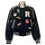 Chaqueta Varsity Retrofête New York Patch Negro