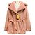 Dundas x Revolve Stevie Kunstpelz Teddy Mantel Blush Pink