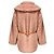 Dundas x Revolve Stevie Kunstpelz Teddy Mantel Blush Pink - Ansicht 3
