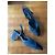 Chanel Slingback Pumps aus schwarzem Wildleder Anthrazitgrau - Ansicht 2