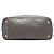 Tote Borsa Shopping convertible aperta Prada in vitello morbido grigio - vista 3